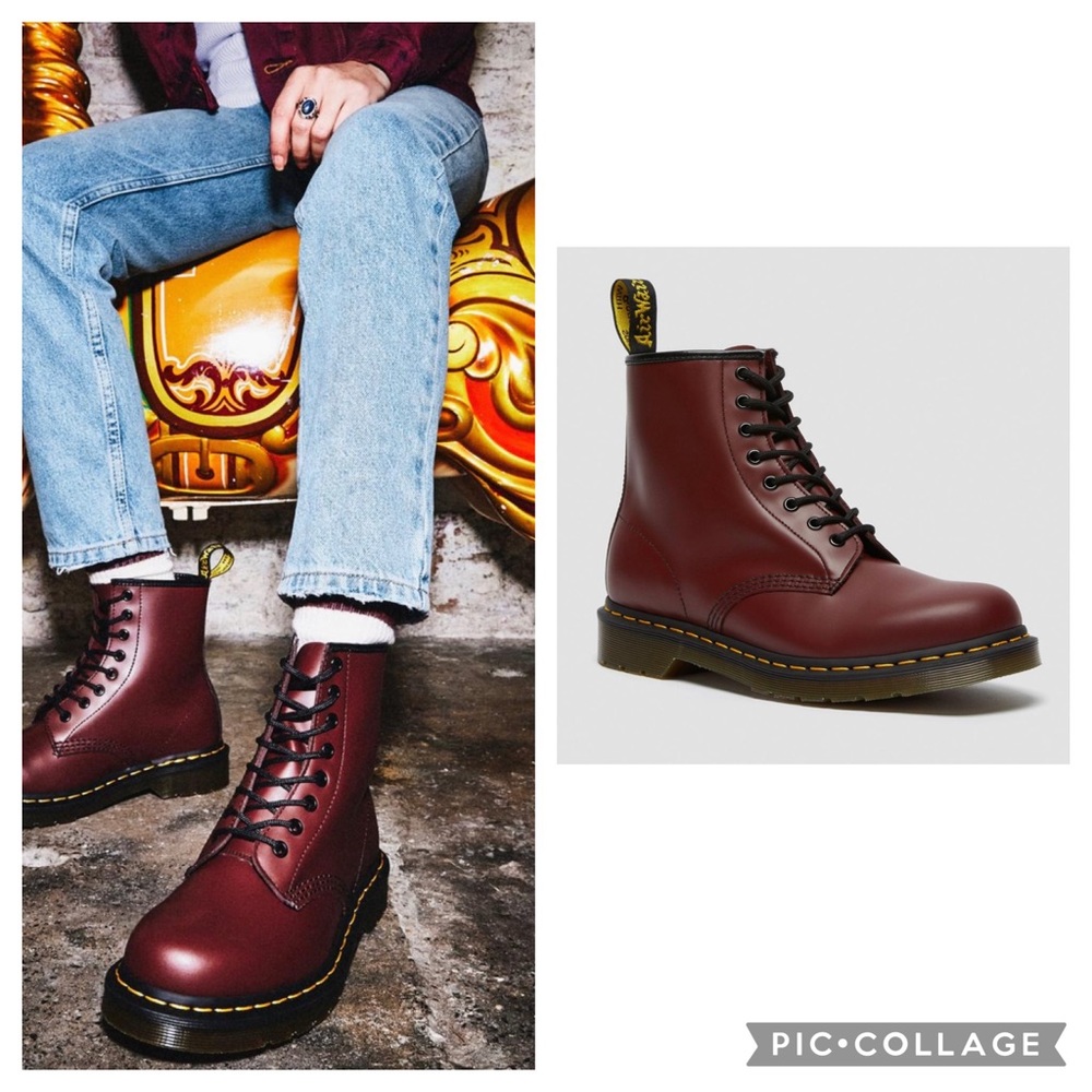 Dr. Martens Original 1406 / Red / Sz 6/37